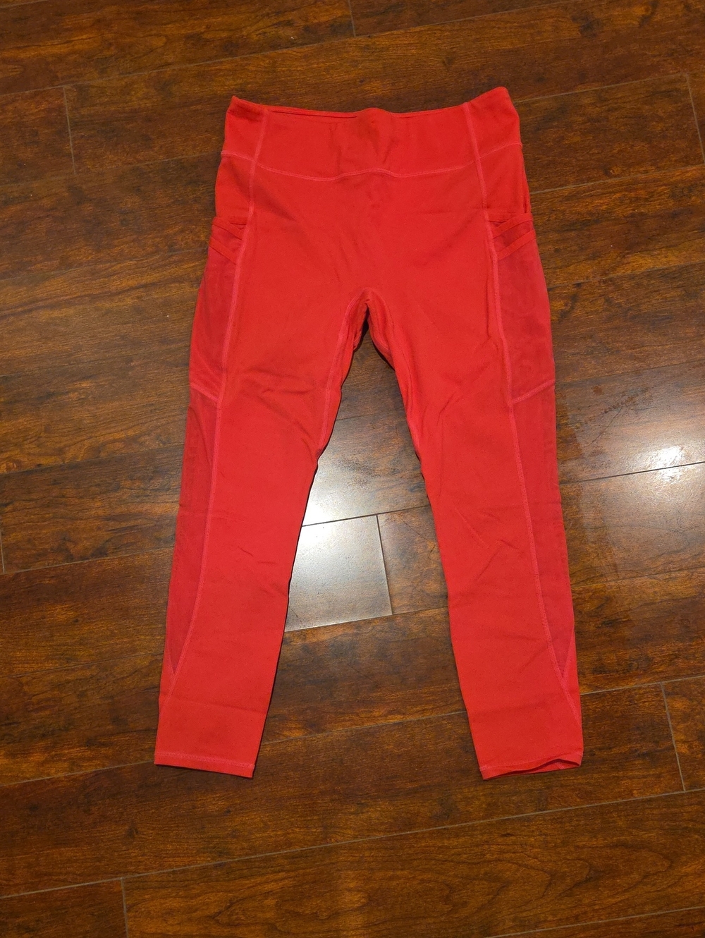 Fabletics Hot Pink High-Rise Performance Leggings with Side Pockets